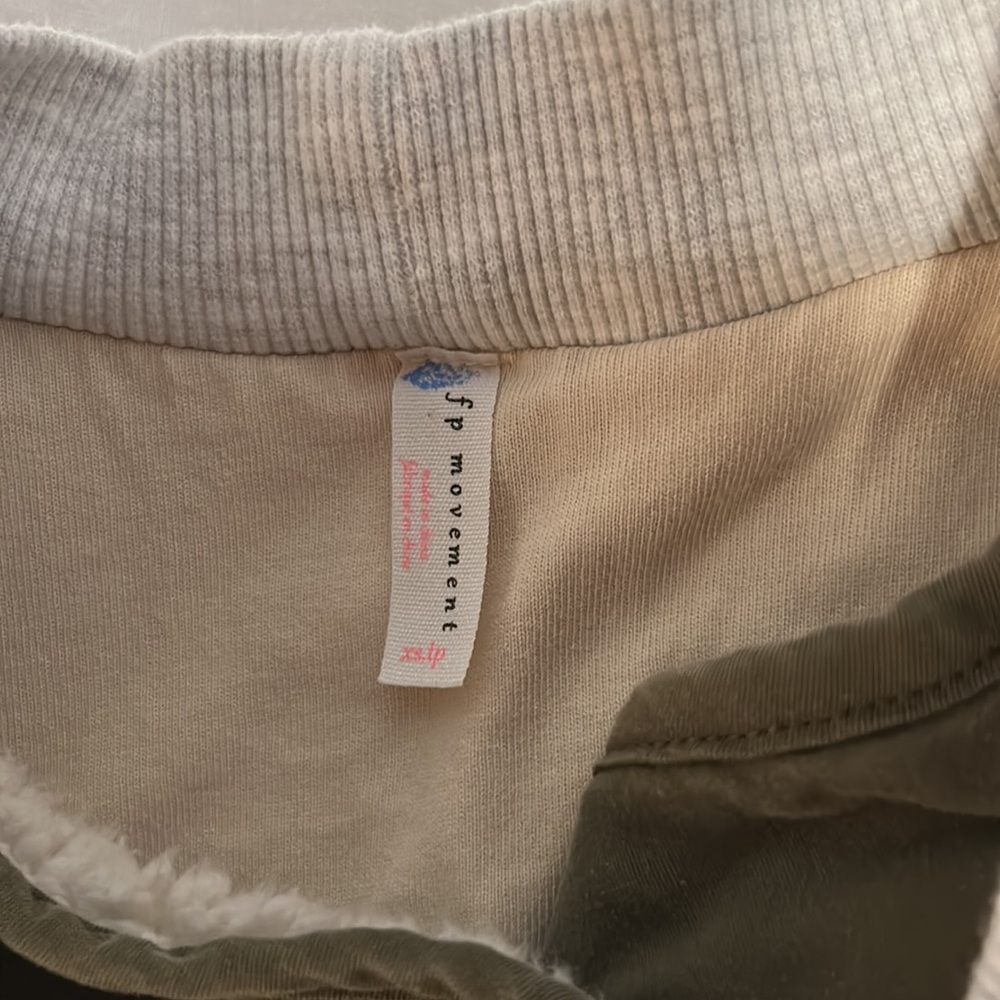 Fp Movement Fleece Bomber Jacket - image 2